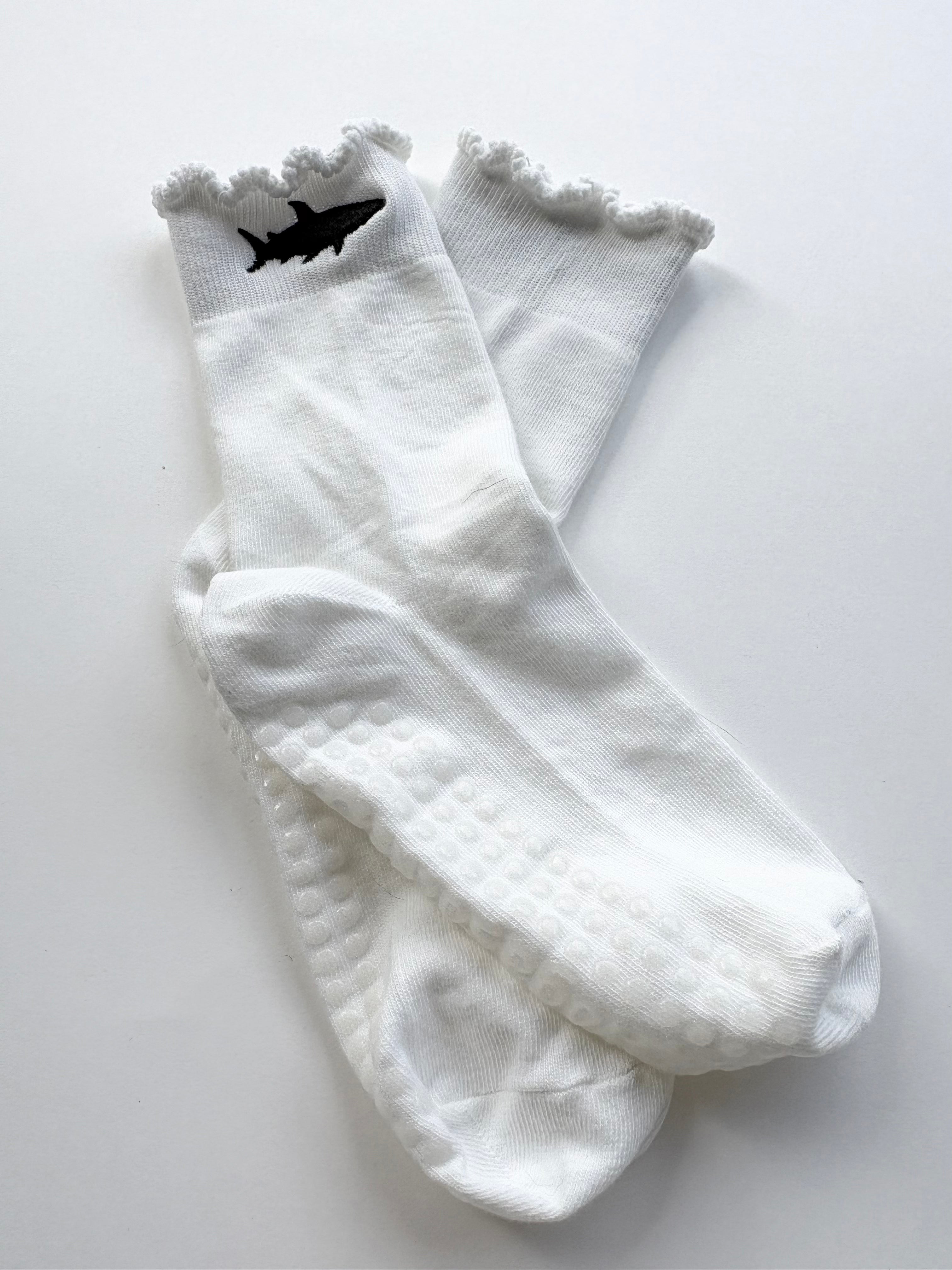 Shark Pilates Socks
