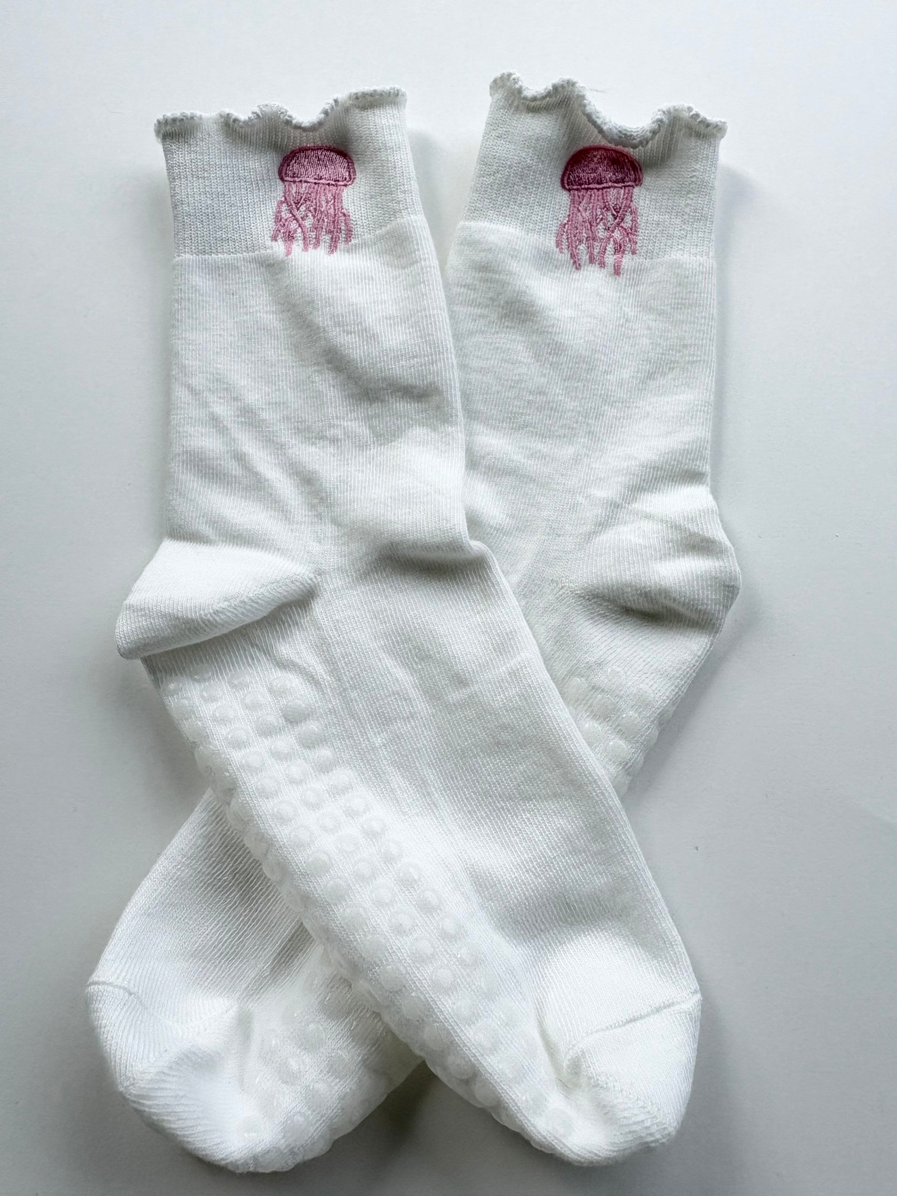 Jellyfish Pilates Socks