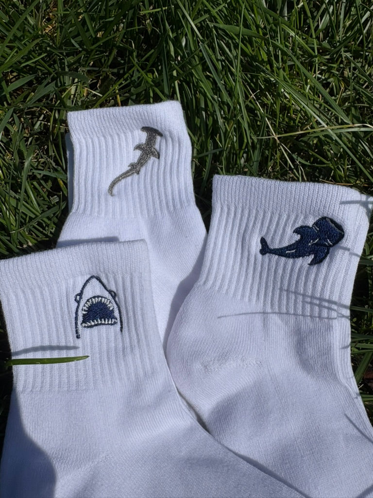 Shark Crew Socks Pack of 3