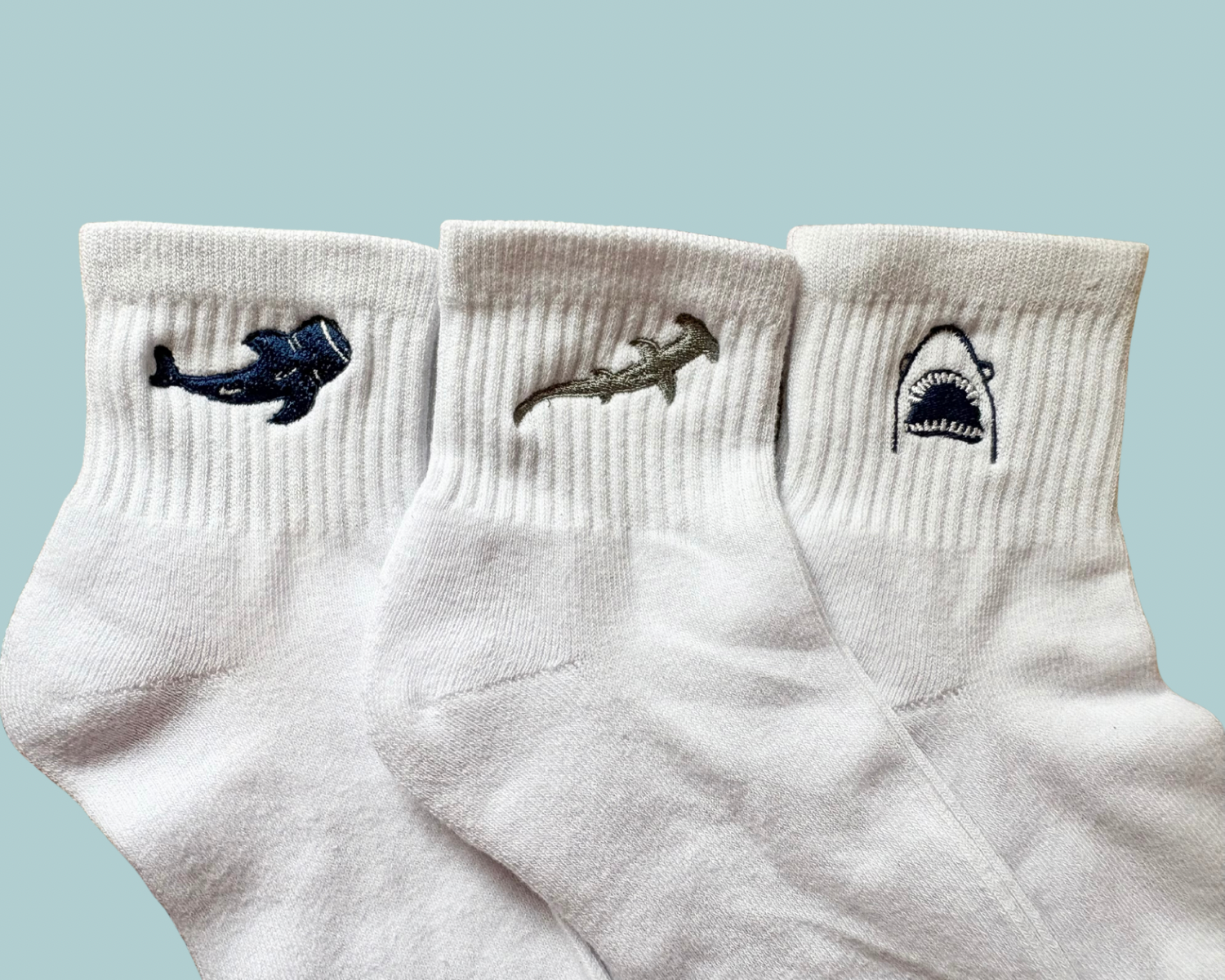 Shark Crew Socks Pack of 3