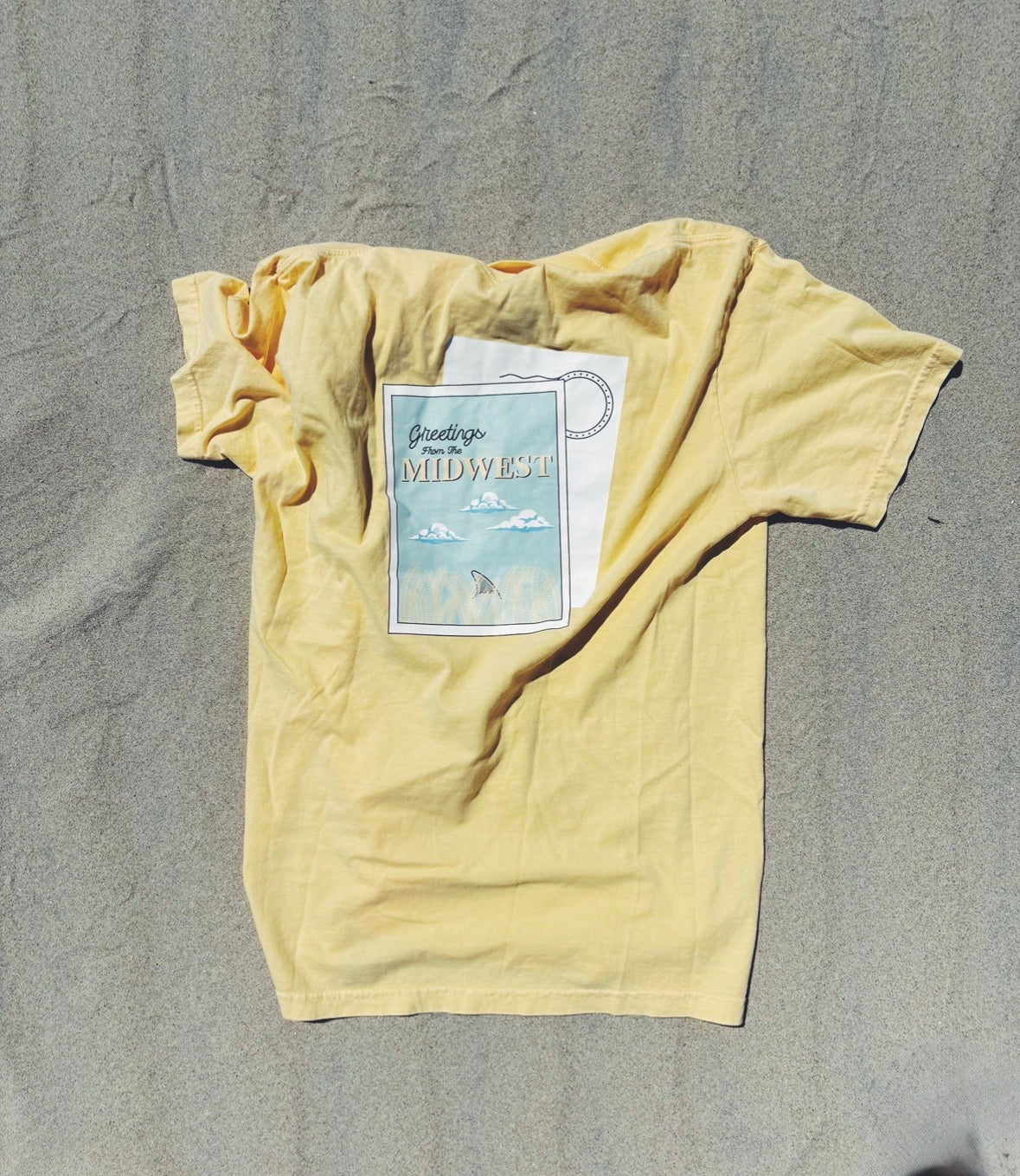 Greetings from the Midwest Postcard T-Shirt