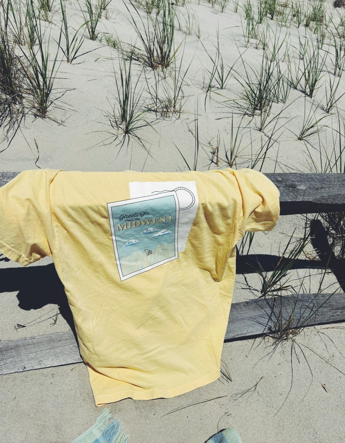 Greetings from the Midwest Postcard T-Shirt