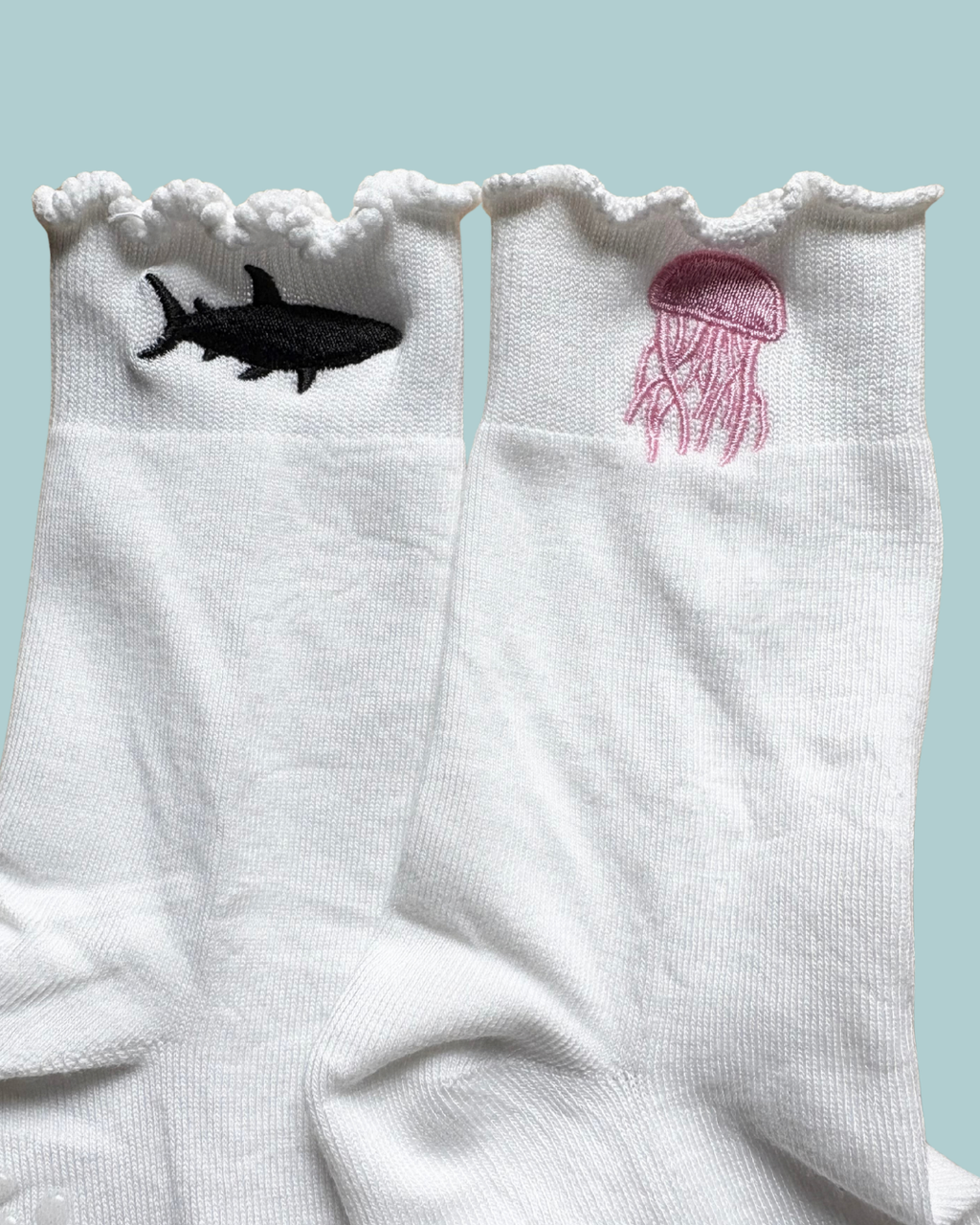 Jellyfish Pilates Socks