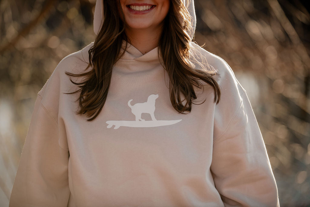 Surfing Pup Hoodie