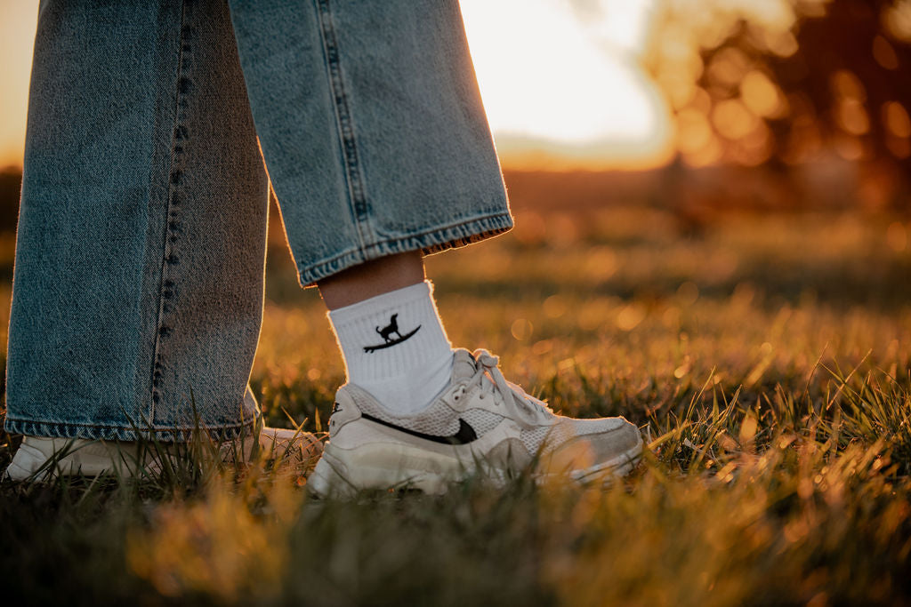 Embroidered Crew Socks Pack of 3